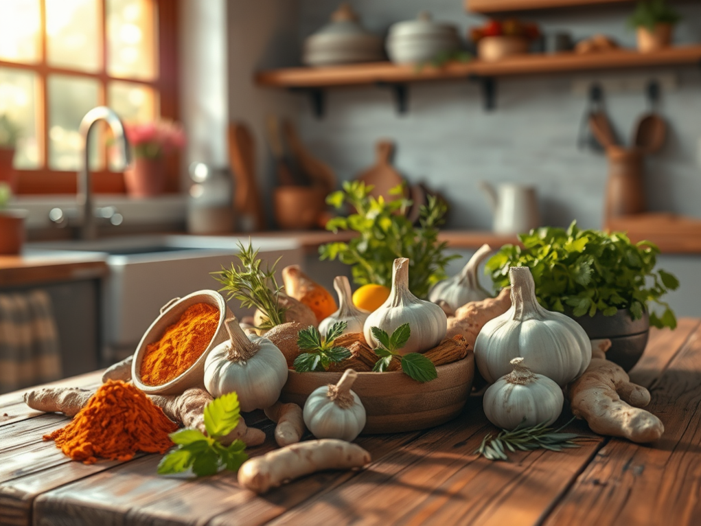 Top Natural Ingredients for Immune Support at&nbsp;Home