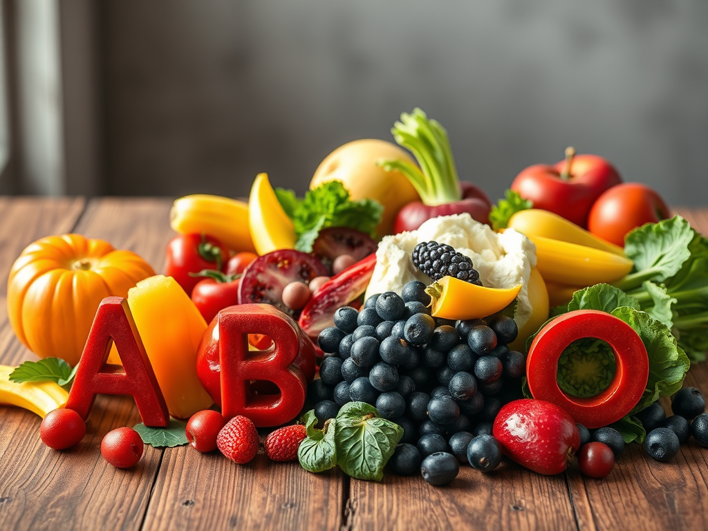 The 4 blood type and&nbsp;Diet.